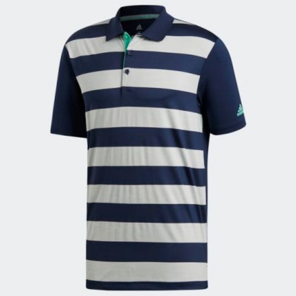 adidas Other - Adidas Ultimate 365 Rugby Bold Stripe Golf Polo *M